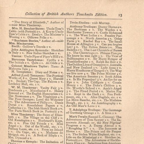 12 x 16.5 cm; [i]-vi p. + 310 p. + 15 appendix p., price of the book “1.60 M” on the spine of the book. P. [i] informatio